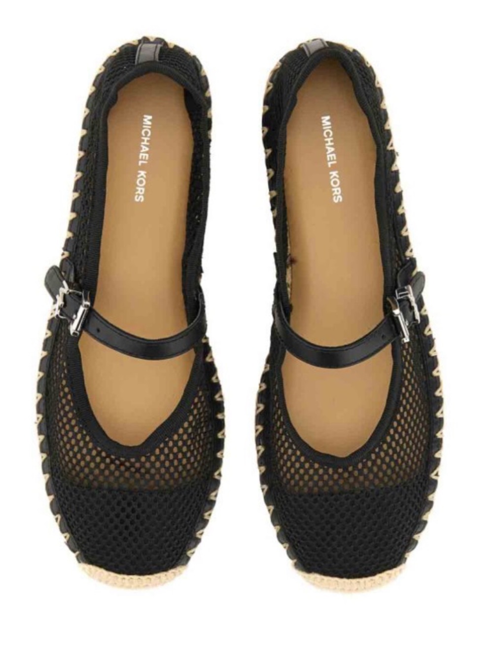 Michael Kors Lynn Ballet Espadrille Size 9.5 Black NWOT Gorgeous